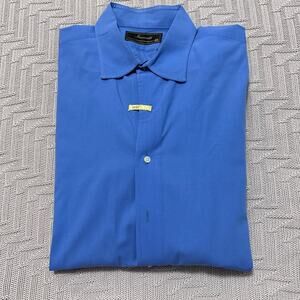 Innocenti blue long sleeve button down size 16